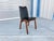 1970s Mid-Century Walnut & Black Vinyl Dining Chairs Attributed to Chet Beardsley For Sale - Image 10 of 15