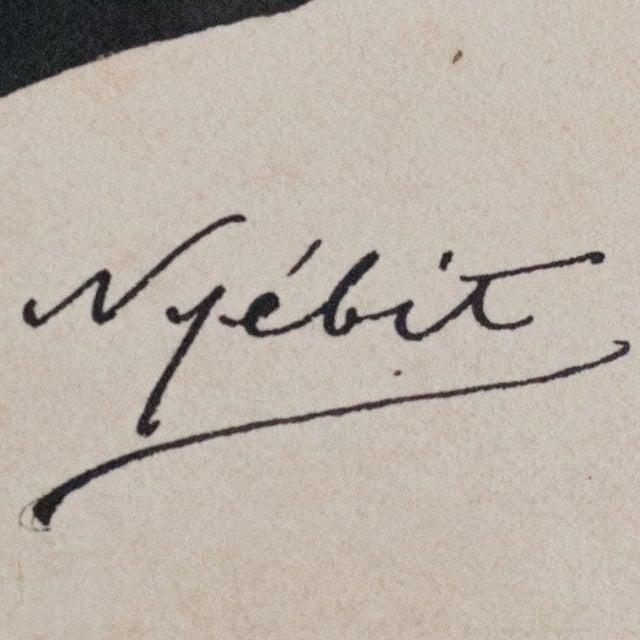 Spanish or Catalan Artist, Satirical Cartoon Studies, 1990s, Ink & Pencil Drawings, Set of 3 For Sale - Image 7 of 11