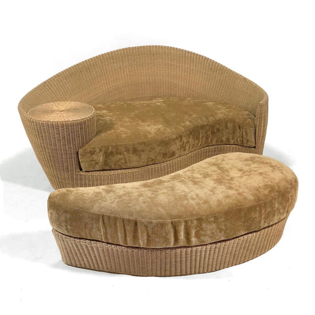 Textile Vladamir Kagan "Dune" Chaise/Daybed by Barlow Tyrie For Sale - Image 7 of 9