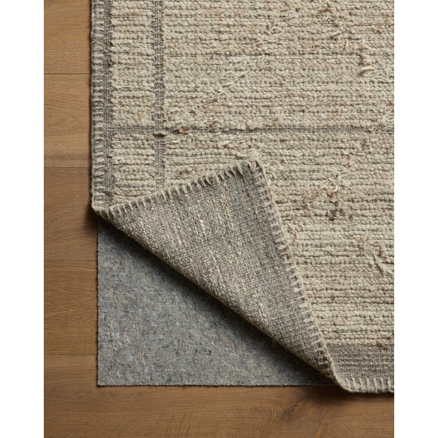 2020s Amber Lewis x Loloi Bowie Fog / Grey 7'-9" x 9'-9" Area Rug For Sale - Image 5 of 5