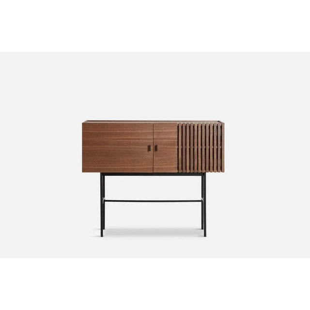 Walnut Array Sideboard 120 by Says Who For Sale - Image 4 of 7