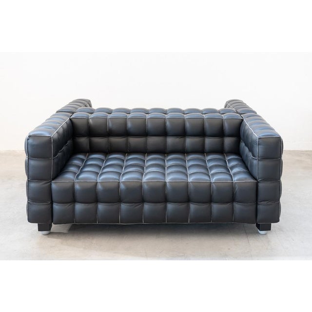 Kubus Sofas by Josef Hoffmann for Wittmann, 1980, Set of 4 For Sale - Image 18 of 18