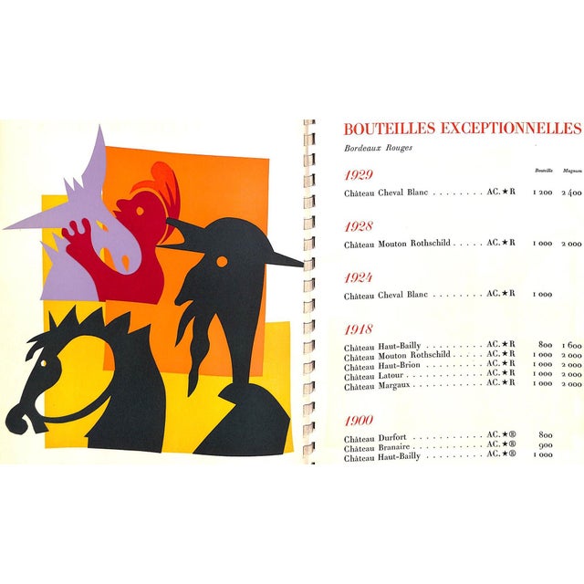 "Establissements Nicolas Maison Fondee en 1822" 1953 For Sale - Image 11 of 12