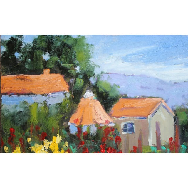 Original Oil Painting, Plein Air Sonoma Farm California For Sale - Image 12 of 13