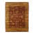 Rust Fine Hand Knotted Agra For Sale