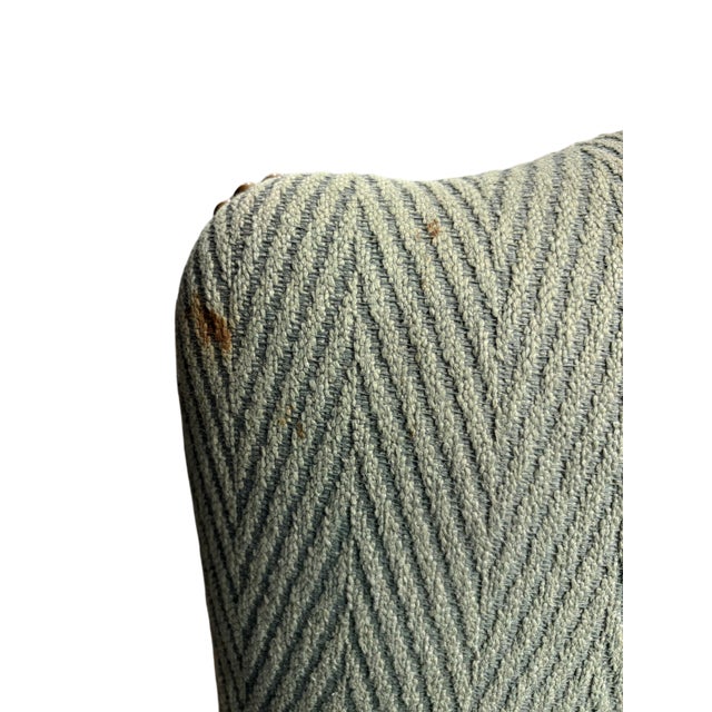 Baker Furniture Pair of French Style Green Chairs For Sale - Image 10 of 16