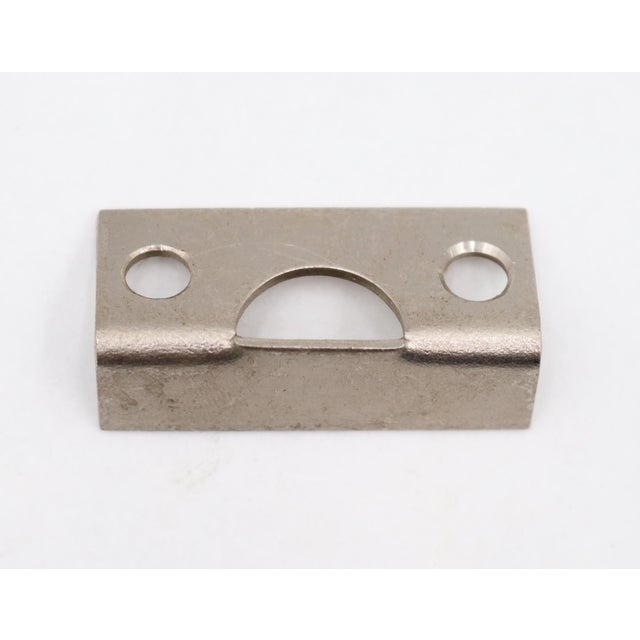 Traditional Vintage 9 In. Brass Plated Steel Surface Door Bolt For Sale - Image 3 of 6