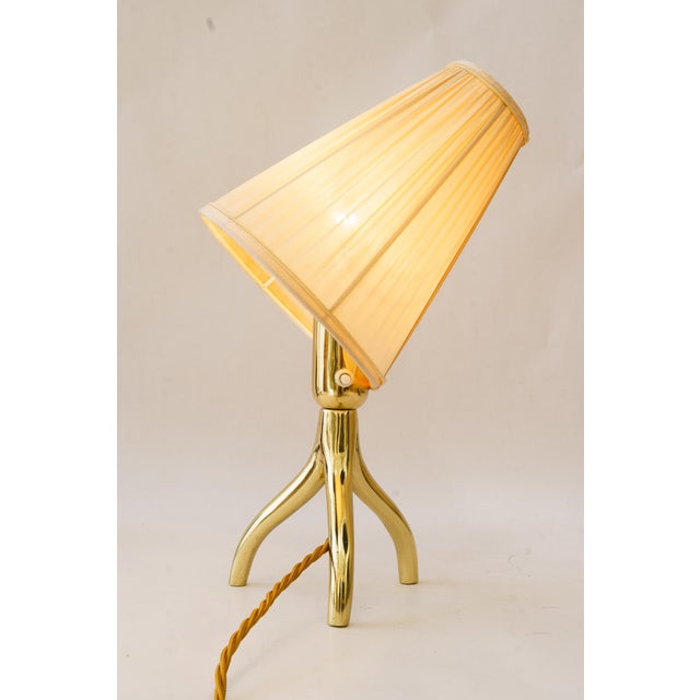 Table Lamp with Fabric Shade by Rupert Nikoll, 1950s For Sale - Image 14 of 17