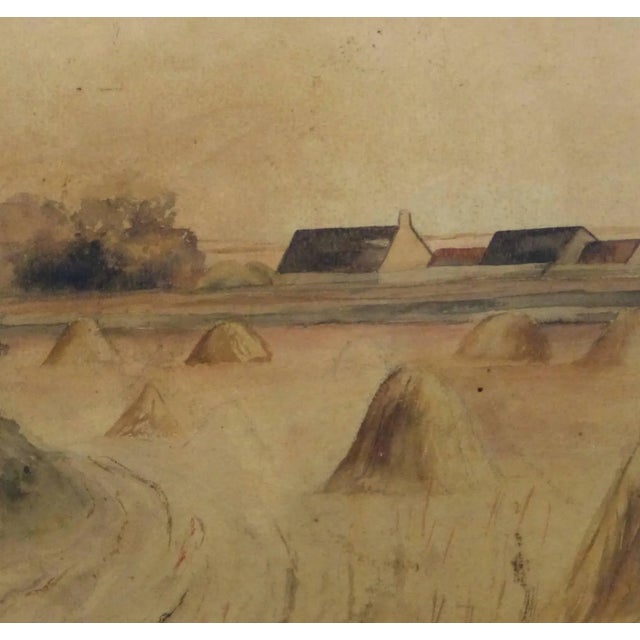 Traditional Evelyn Coombe, Vintage Watercolor Landscape - Low Country For Sale - Image 3 of 5