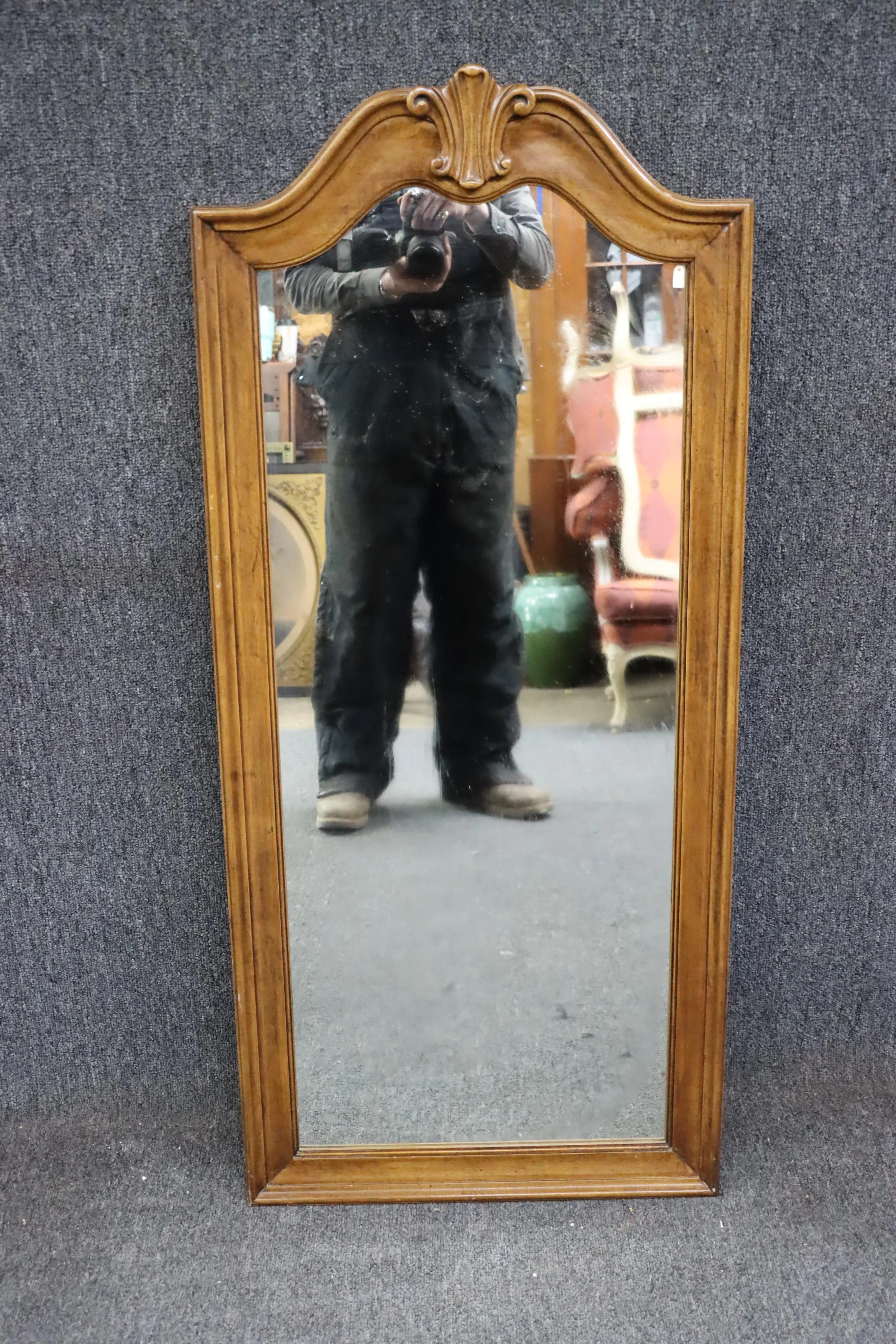 Drexel Corinthian Mirror | Chairish