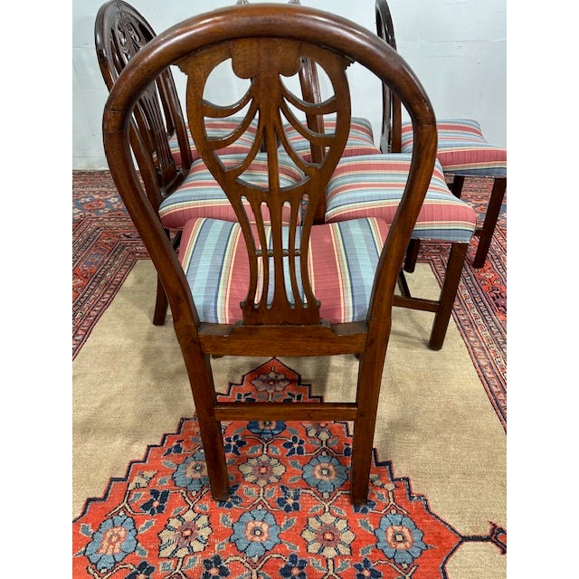 1920s Antique Dining Chairs- Set of 6 For Sale - Image 10 of 10
