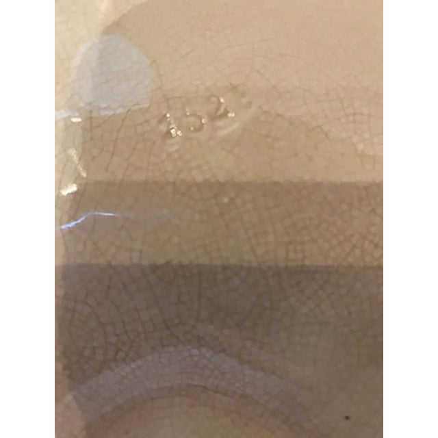 French Antique Artichoke Plate For Sale - Image 4 of 6