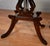 1920s Duncan Phyfe Mahogany Lyre Base Pair of Nightstands / Bedside Tables For Sale - Image 10 of 18