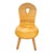 Striking vintage sculptural side chair crafted entirely from pencil reed, featuring a beautifully rounded silhouette and...