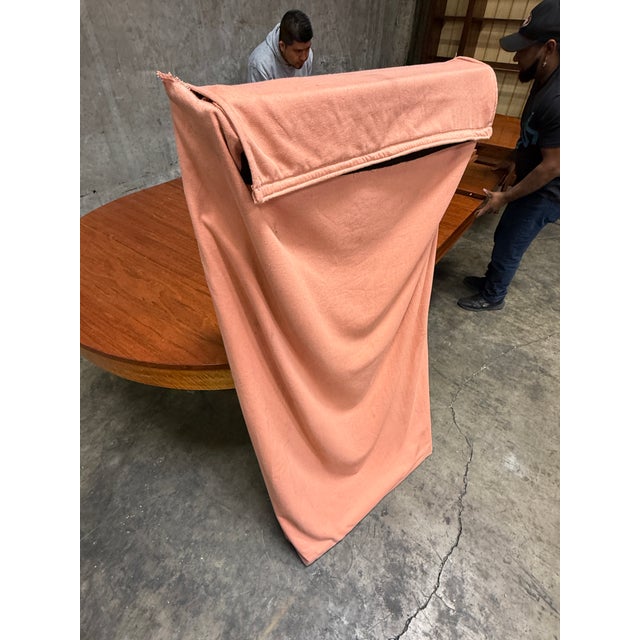 Large Custom Extendable Custom Federal Style Mahogany Dining Table With Inlay by Johns Congdon 150" For Sale - Image 11 of 17