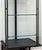 This is a vintage black metal framed glass encased display cabinet. It is very(!) heavy and sturdy and has a glass door in...