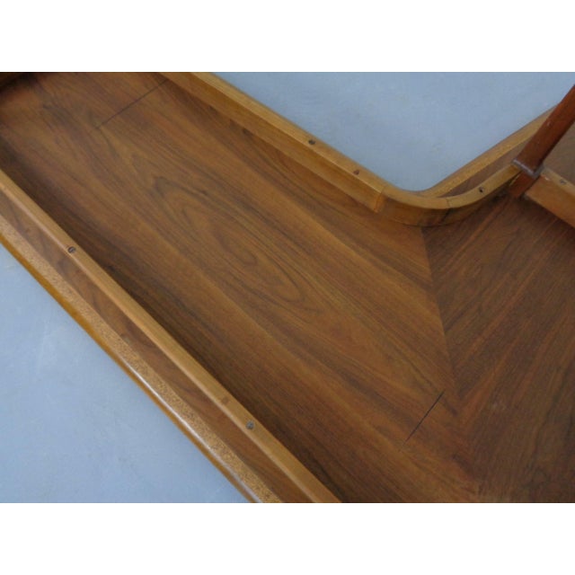 Large Danish Boomerang Teak Coffee Table, 1960s For Sale - Image 16 of 18