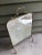Mid 19th Century Victorian Beveled Edge Mirror and Brass Stand Fire Screen For Sale - Image 12 of 13