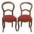 Antique Louis Philippe Chairs, 1800s, Set of 2 For Sale