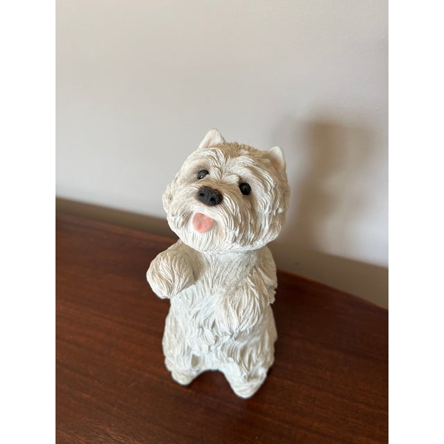 Vintage West Highland Terrier Sculpture For Sale - Image 4 of 12