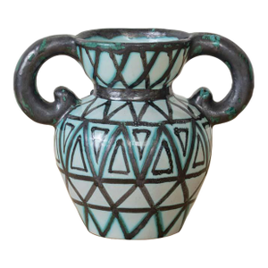 French Ceramic Amphora Vase