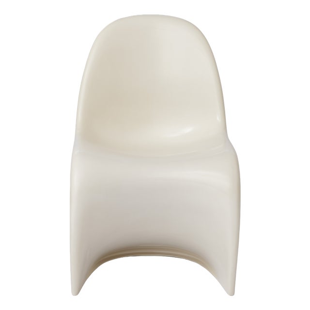 Vintage White Panton Chair by Verner Panton for Herman Miller, 1972 For Sale