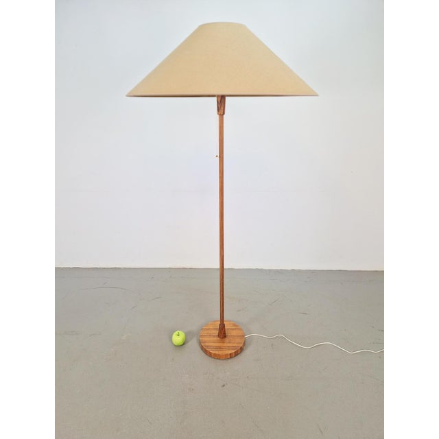 Mid-Century Scandinavian Teak Floor Lamp, 1960s For Sale - Image 10 of 11