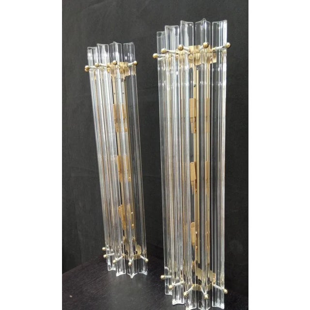 Murano Glass Sconces, 1970s, Set of 2 For Sale - Image 10 of 10