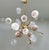 Italian 21st Century Opaline and Ombre Blush Murano Glass Sputnik Chandelier by Fabio LTD For Sale - Image 3 of 11
