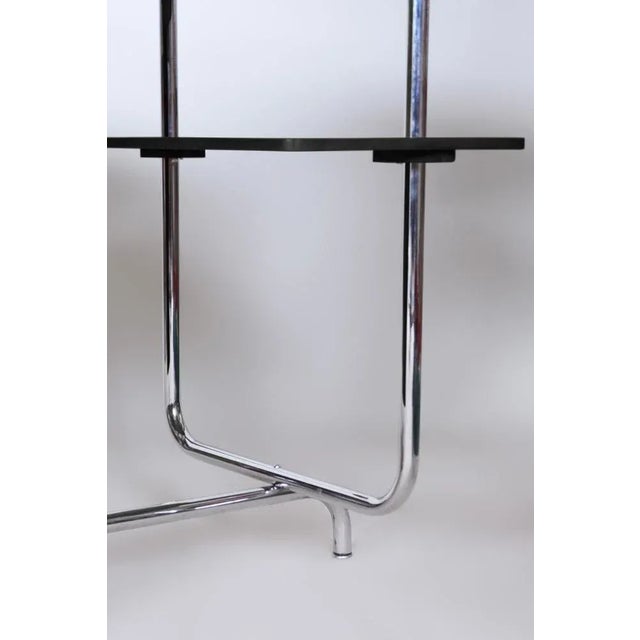 Czech Bauhaus Oak Writing Desk by Jindrich Halabala for Up Závody, 1930s For Sale - Image 6 of 11