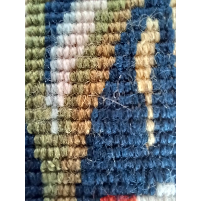 Large Vintage Wool Wall Hanging – Circa 1980 This is a remarkable handmade tapestry inspired by “The Unicorn in...