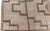 Doris Leslie Blau Moroccan Vintage Geometric Tan With Brown Rug Reed And Leather For Sale In New York - Image 6 of 8