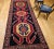 Vintage Persian Runner, Hand-Knotted Wool Pile, Geometric Medallions, 1960s For Sale - Image 4 of 12