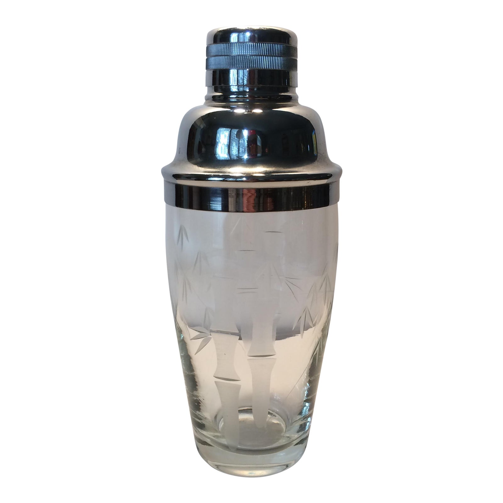 Vintage Noritake Sasaki Crystal Cocktail Shaker Chairish