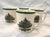 1950s Vintage Set of 4 Spode England "Christmas Tree" Coffee Mugs For Sale - Image 5 of 6