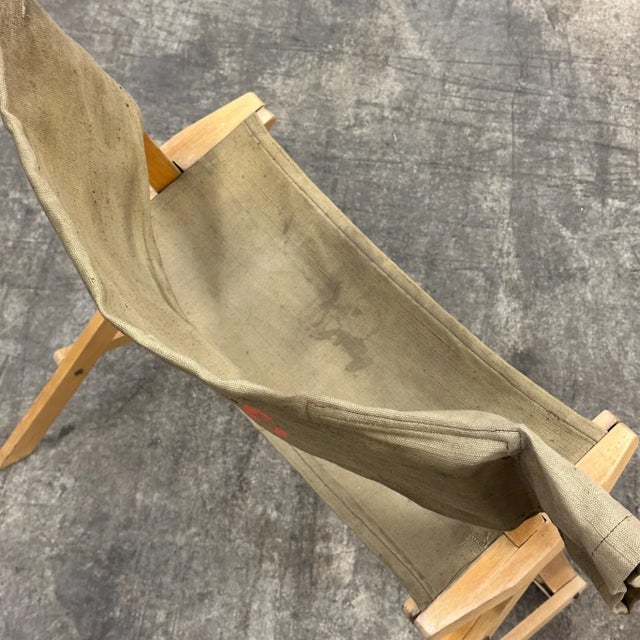 Wood 1960s Praia Folding Chair Attributed to Pier Giacomo Castiglioni for Gavina For Sale - Image 7 of 10