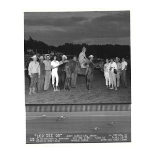 1965 Leo Lee Do Winner's Circle Horse Racing Photograph For Sale