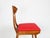 Mid-Century Modern Wood and Red Fabric Side Chairs from Fratelli Barni Mobili Darte, 1950s, Set of 2 For Sale - Image 12 of 14