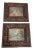 Paintings, Spain, 1950s, Oil on Cardboard, Framed, Set of 2 For Sale