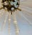 Modern Arteriors Modern Custom Semi-Flush Sputnik Chandelier as Is For Sale - Image 3 of 5