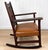 Early 20th Century Antique Arts & Crafts Quartersawn Oak Rocking Chair For Sale - Image 5 of 15