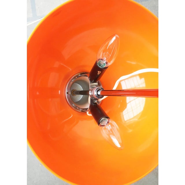 Vintage Space Age Italian Faro Table Lamp from Guzzini, 1970s For Sale - Image 13 of 18
