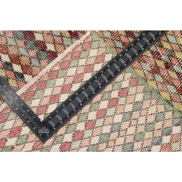 Mid 20th Century Vintage Turkish Sivas Rug - 02'03 x 05'09 For Sale - Image 5 of 9