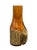 Late 20th Century Hand-Carved Live Edge Wood Vase by Bruce Pryor – Michigan Folk Art Burl Wood Sculpture, Rustic Woodturned Decorative Vessel For Sale - Image 9 of 12