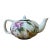 2020s Contemporary Beige Almond Flower Painting Teapot Shape Display For Sale - Image 5 of 6