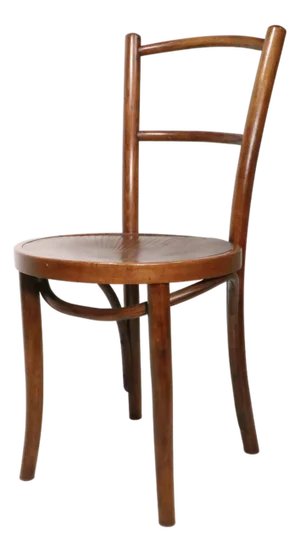 Early 20th Century Iconic Vienna Secessionist Style Bentwood Cafe Dining Bistro Chair