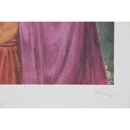 Artist: Vic Herman, American (1919 - 1999) Title: Ballerina Guermin Year: 1978 Medium: Lithograph, signed and numbered in...