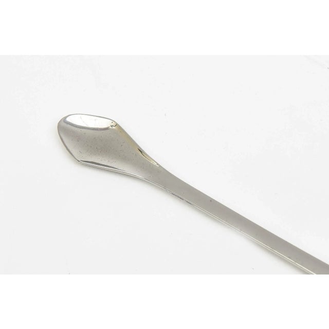 Metal Vintage Kalmar Italian Stainless Steel Bar Set Barware Set of 5 For Sale - Image 7 of 13