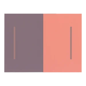 Josef Albers 1963 "Interaction of Color" Folder Vi-2 Left Side Silkscreen Print