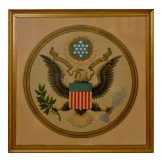 Andrew B. Graham American Eagle Great Seal Lithograph, Circa 1895 For Sale
